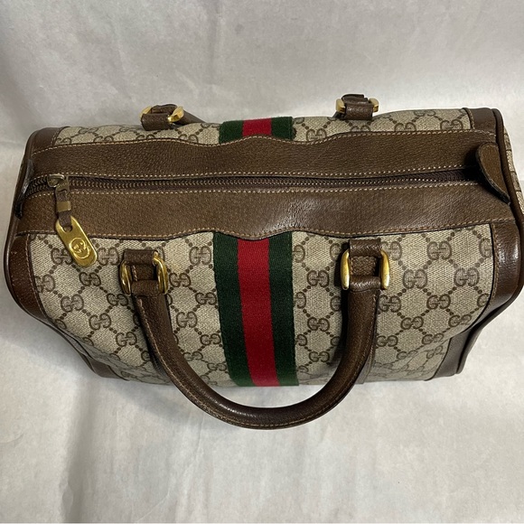 ‼️SOLD‼️ Gucci Boston GG Canvas Sherry Line handbags - Picture 12 of 13